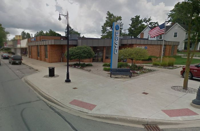 Center Theatre - Now The Site Of A Bank (newer photo)